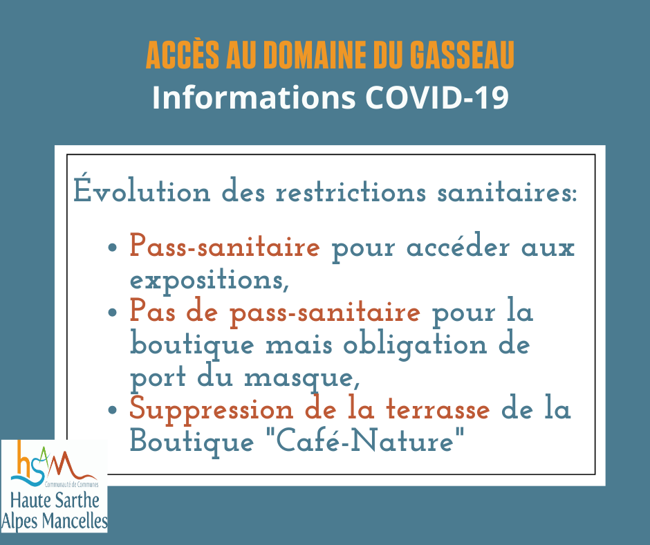 Restriction sanitaire -COVID-19