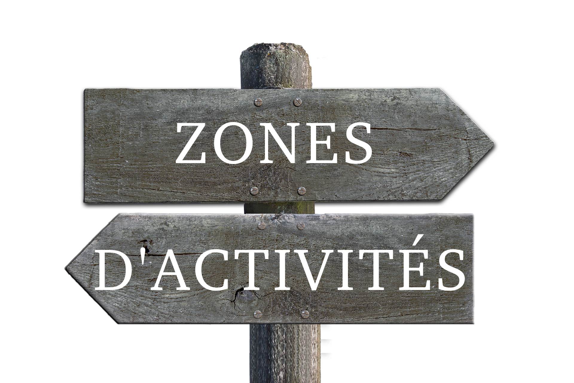 Zones d'activités